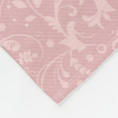 Osterblüte tanzende Eier Fleecedecke (Ecke)