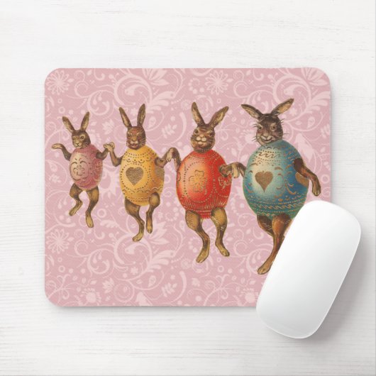 Osterblüte tanzende Eier Mousepad (Mit Mouse)