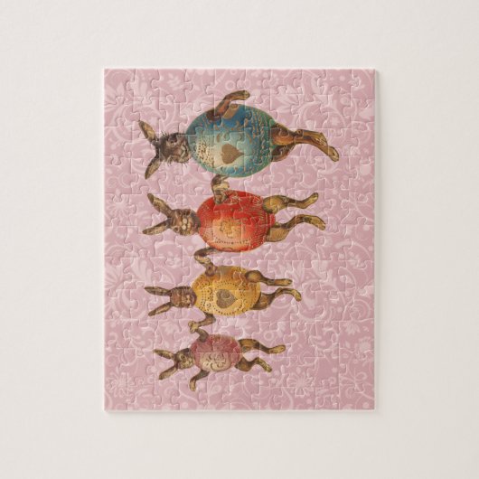 Osterblüte tanzende Eier Puzzle (Vertikal)