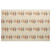 Osterblüte tanzende Eier Stoff (Fat Quarter (45,7 x 55,9 cm))