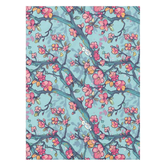 Osterblüte Tischdecke (Vorderseite)