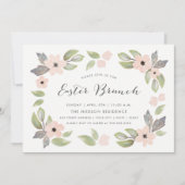 Osterblüten Einladung (Vorderseite)