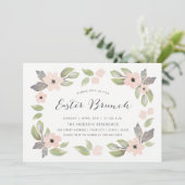 Osterblüten Einladung (Stehend Vorderseite)