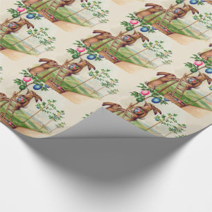 Osterblütenblasser Eierbaum Geschenkpapier