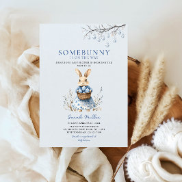 Osterblütendusche Chinoiserie Babydusche Einladung