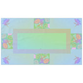 Osterblüteneier Blasspasten Tablecloth Tischdecke (Vorderseite (Horizontal))