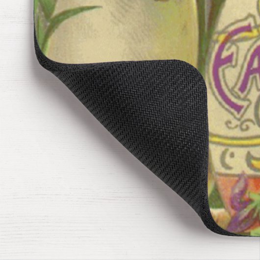 Osterblüteneier Eizellgrauen Mousepad (Ecke)