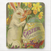 Osterblüteneier Eizellgrauen Mousepad (Vorne)