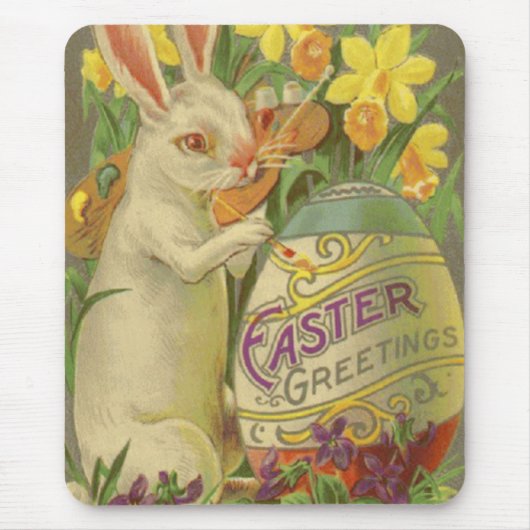 Osterblüteneier Eizellgrauen Mousepad (Vorne)