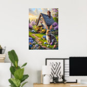 Osterblütengarten Mendrisiotto Poster (Heimbüro)