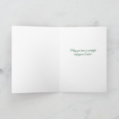 Osterblütenkreuzung Feiertagskarte (Innenseite)