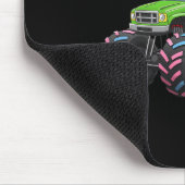 Osterblütenmonster Truck Ostereier Rab Mousepad (Ecke)