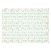 Osterblütentablette - Weiß & Grün Tischdecke (Vorderseite (Horizontal))