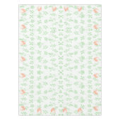 Osterblütentablette - Weiß & Grün Tischdecke (Vorderseite)