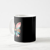 Osterbogen mit Hasenohren Kaffeetasse (Vorderseite Links)