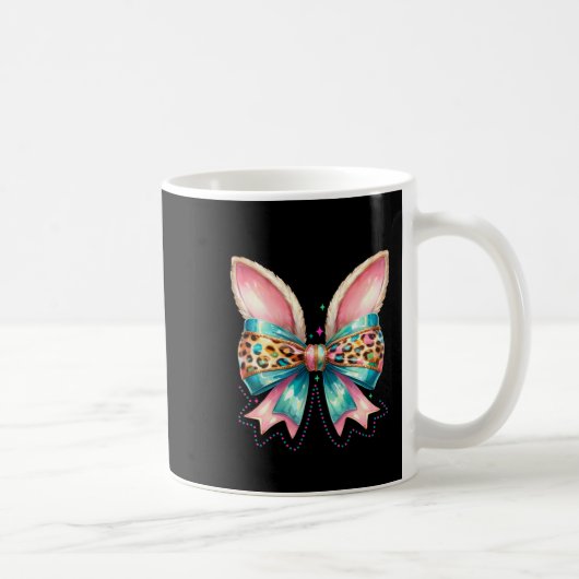 Osterbogen mit Hasenohren Kaffeetasse (Rechts)