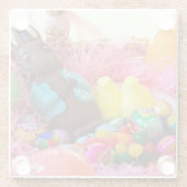 Osterbonbon Glasuntersetzer (Rückseite)