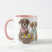 Osterboxer Hunde Tasse (Links)