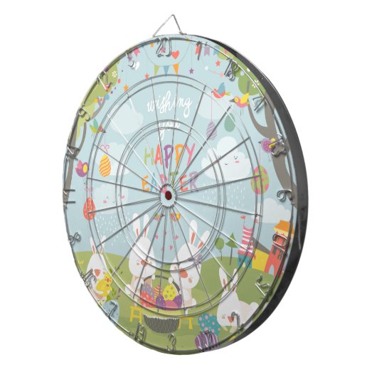 Osterbraten Dartscheibe (Vorderseite rechts)