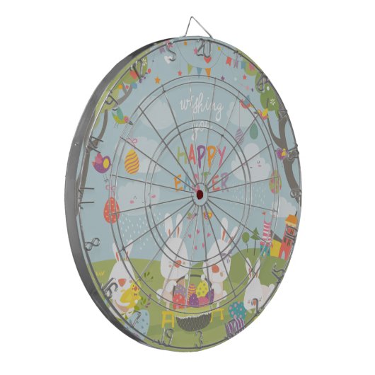 Osterbraten Dartscheibe (Vorderseite Links)