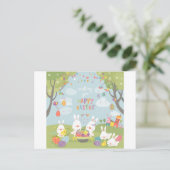 Osterbraten Feiertagspostkarte (Stehend Vorderseite)