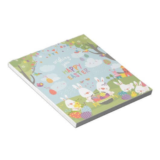 Osterbraten Notizblock (angewinkelt)