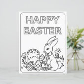 Osterbraun-Farbpapier für Kinder (Stehend Vorderseite)