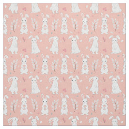 Osterbraun Pastell Pink Fabric Stoff
