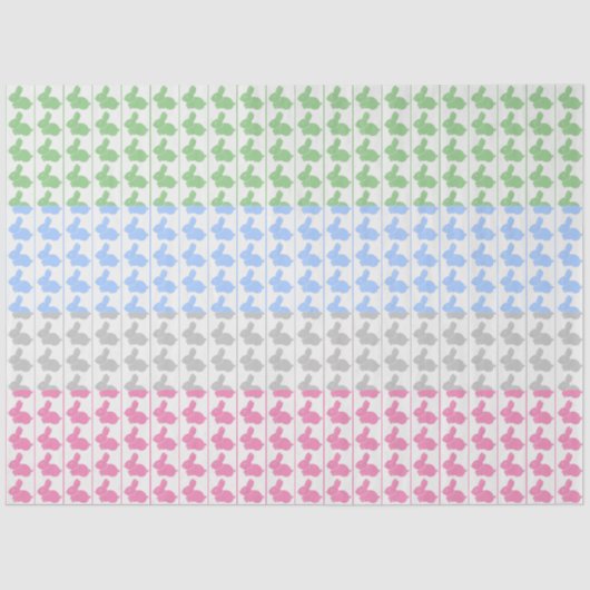 Osterbraun-Pastell-Tissue Seidenpapier (Vorderseite)