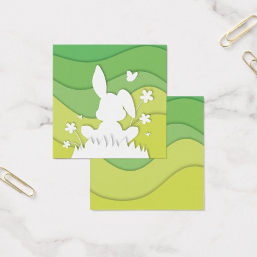 Osterbraun schneidet grüne Natur Frühling (Büro)