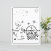 Osterbraun- und Eierfarbpapier für Kinder (Stehend Vorderseite)