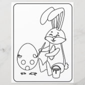 Osterbraun- und Eierfarbpapier für Kinder (Vorderseite)