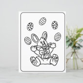 Osterbraun- und Eierfarbpapier für Kinder (Stehend Vorderseite)