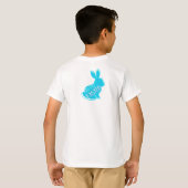 Osterbrecher Eier Blaue Lkw Kinder T-Shirt (Schwarz voll)