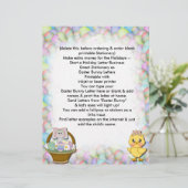 Osterbrigade aus Ostern Bunny Letter Biz (Stehend Vorderseite)