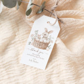 Osterbroschüre Egg Hunt Bunny Basket Vielen Dank Geschenkanhänger