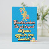 Osterbrotkarte Dankeskarte (Stehend Vorderseite)