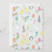 Osterbruch und Eierjagd Einladung (Rückseite)