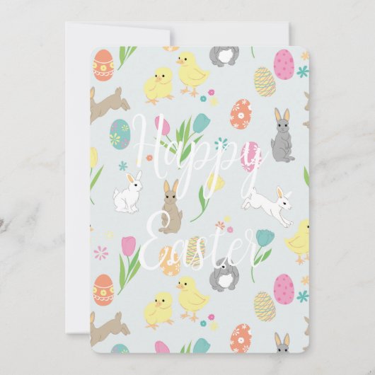 Osterbruch und Eierjagd Einladung (Rückseite)