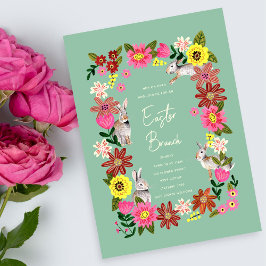 Osterbrunch - Blumenladen Einladung