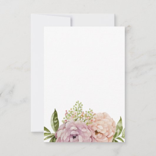 Osterbrunch & Bubbly Einladung Pastelkaninchen (Rückseite)