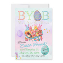 Osterbrunch Charcuterie-Party Einladung