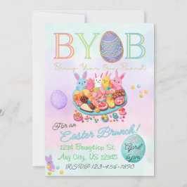 Osterbrunch Charcuterie-Party Einladung