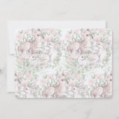 Osterbrunch & Egg Hunt Hirsch Einladung (Rückseite)