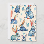 Osterbrunch & Eierjagd | Aquarell Einladung (Rückseite)