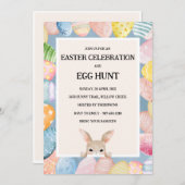Osterbrunch & Eierjagd Einladung (Vorne/Hinten)