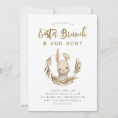 Osterbrunch & Eierjagd Einladung (Vorderseite)