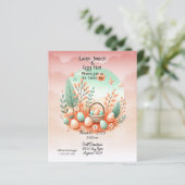 Osterbrunch & Eierjagd Orange Green (Stehend Vorderseite)