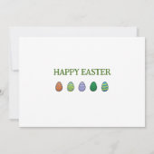 Osterbrunch Einladung (Rückseite)