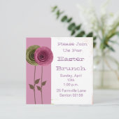 Osterbrunch-Einladung Einladung (Stehend Vorderseite)